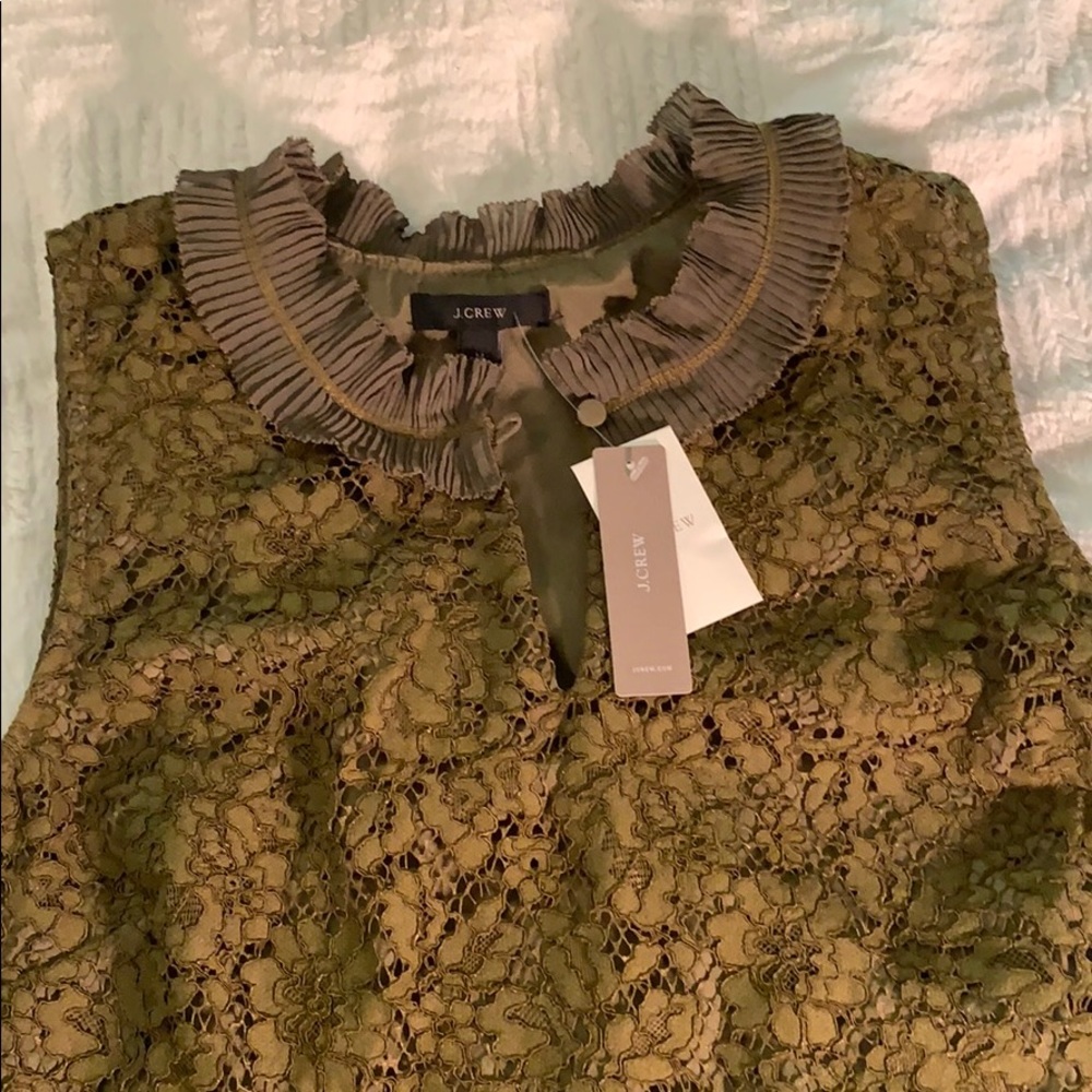 J Crew Lace Top
